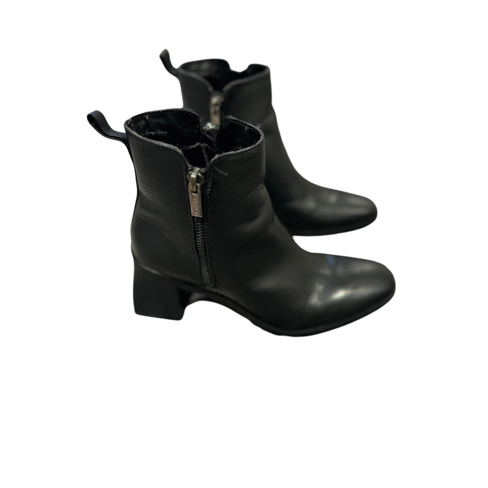 Anne Klein iFlex Ankle Boots Black Fair Condition Women's Size 7.5M